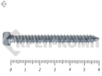 Шуруп с шестигранной головкой DIN7976 5,5х60 Фасовка (250шт)