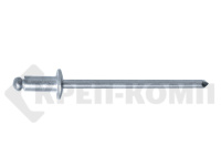 Заклепка вытяжная AL/AL  3,2x6 МОСКРЕП (1000шт)