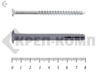 Дюбель-гвоздь борт грибовидный 6х80 Tech-KREP SM-G (100 шт)