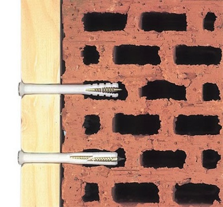 Крепеж для кирпича