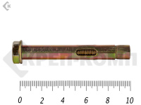 Анкер болт болтом м10 12х100 (5шт)