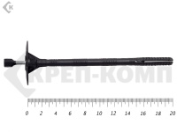 Дюбель "Гриб" с металлическим стержнем и термомостом 10х200 IZM LF (500шт)