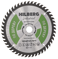 Диск 180*20/16*48Т, пильный по дереву Hilberg Industrial (1 шт)