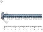 Болт полная резьба, цинк DIN933 6х100 пр.5,8 (25кг/1295) – фото