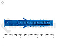Дюбель распорный "Чапай"  8х60 шипы-усы (25шт)